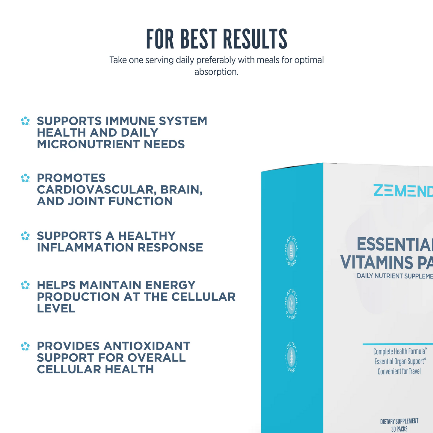 ZEMEND Essential Vitamins Pack