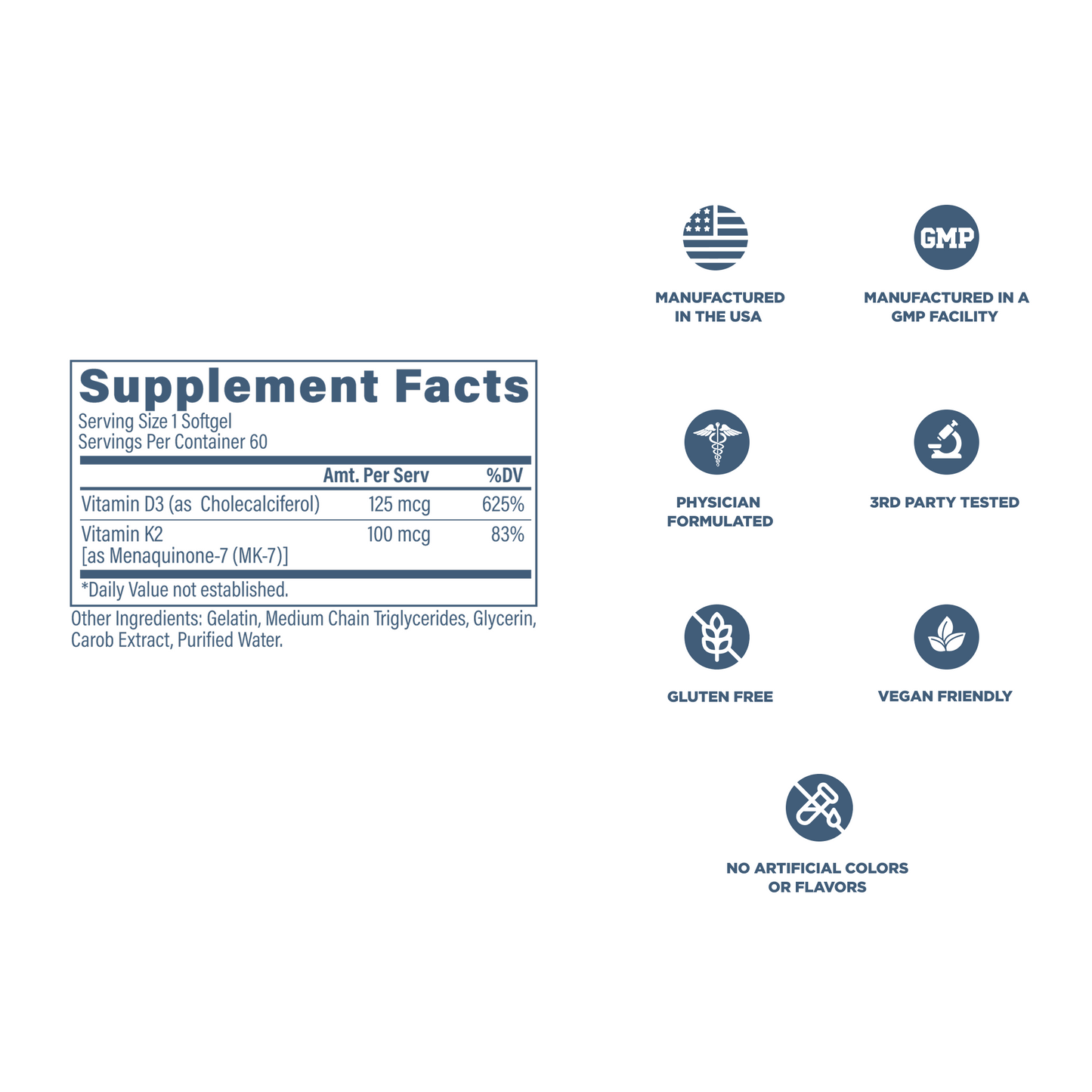 ZEMEND Vitamin K2 & D3