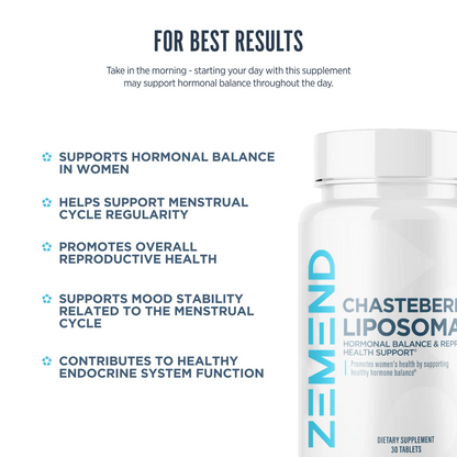 ZEMEND Chasteberry Liposomal