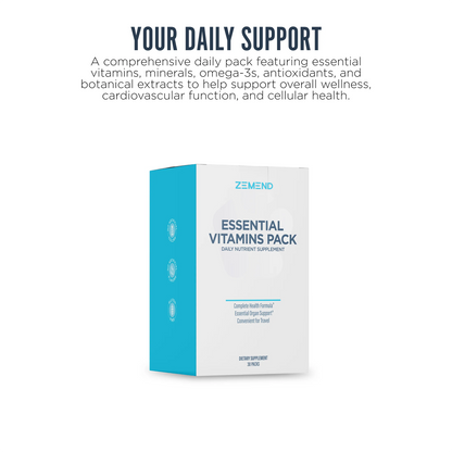ZEMEND Essential Vitamins Pack