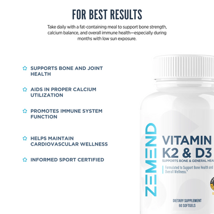 ZEMEND Vitamin K2 & D3