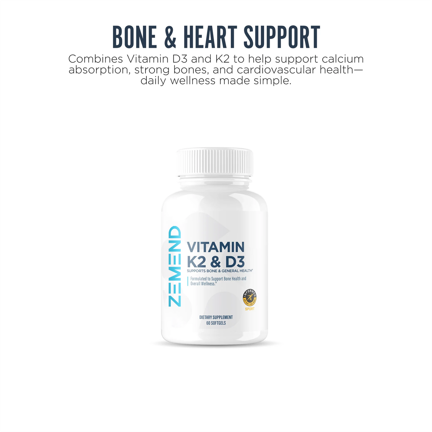 ZEMEND Vitamin K2 & D3